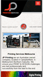 Mobile Screenshot of jpprinting.com.au